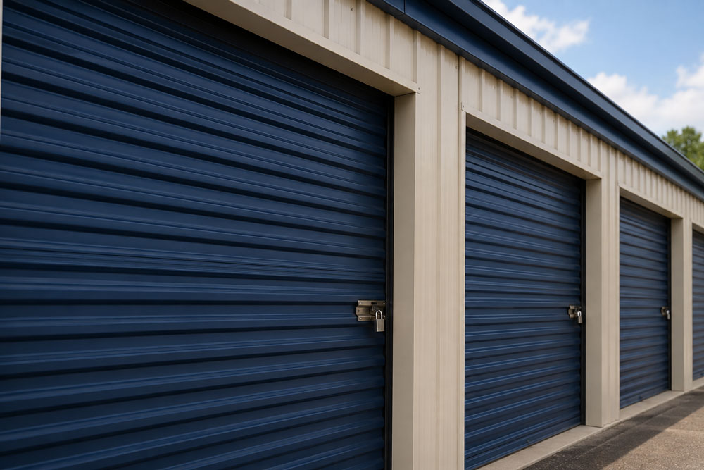 Storage units near Winslow with paved driveways and 24-hour access